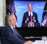 Alberto Fernández en la cumbre con Joe Biden y aseguró: