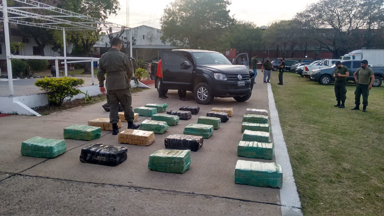 Argentina: Gendarmería incauta más de 4 toneladas de marihuana