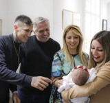 Alberto Fernández recibió a L-Gante en la Quinta de Olivos y el cantante le presentó a Jamaica