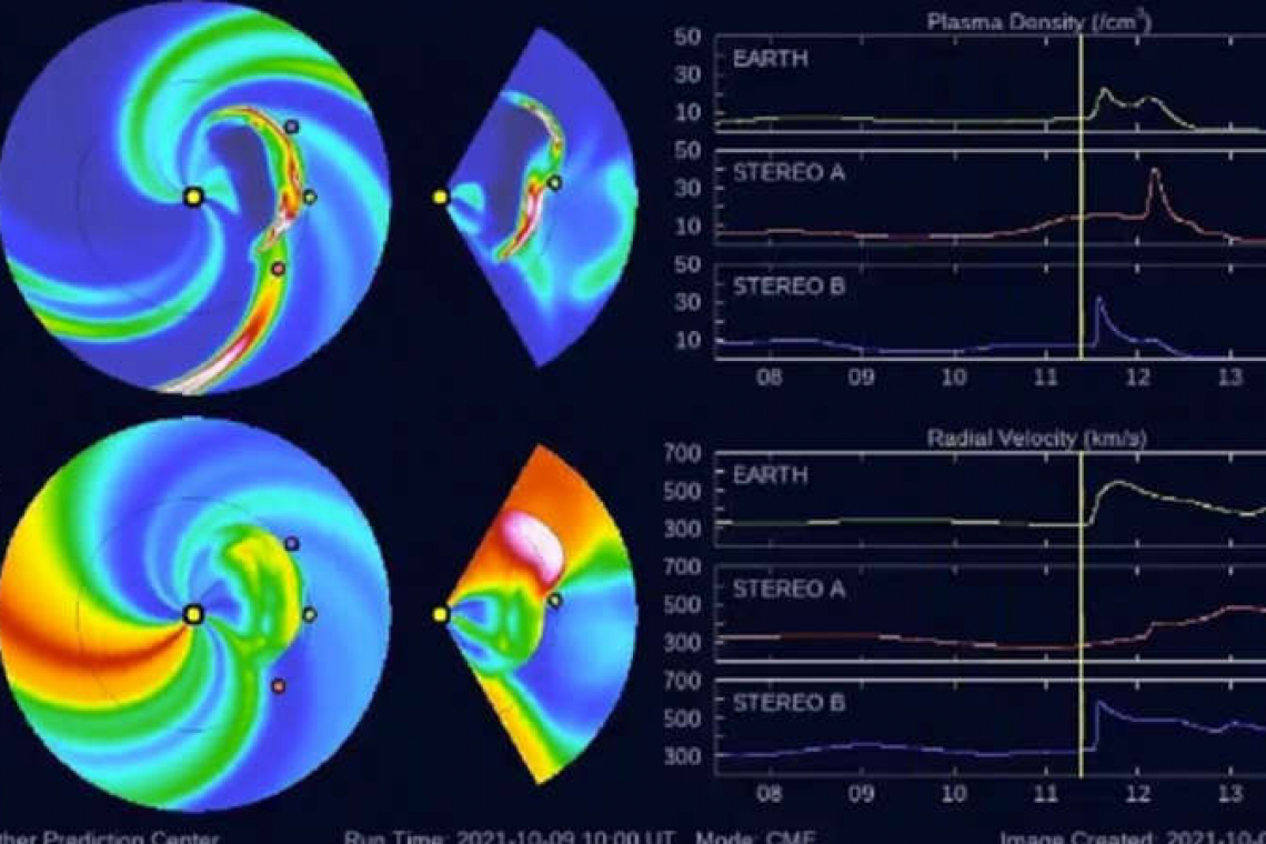 Alertan sobre una tormenta geomagnética moderada en la Tierra para este lunes