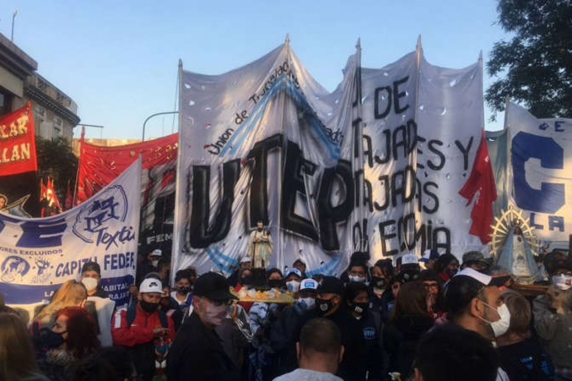 Ante la presión de la Utep, la CGT comparte hoy una marcha con los movimientos sociales 