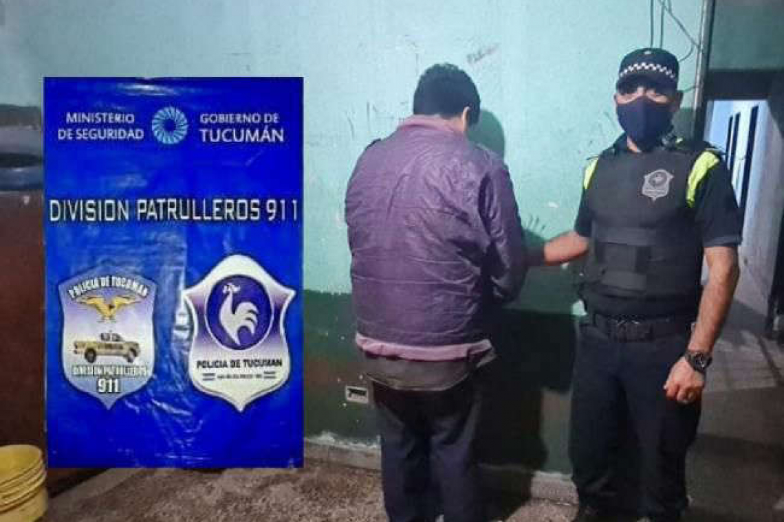 Amenazó de muerte a una vecina con un machete y quedó detenido 