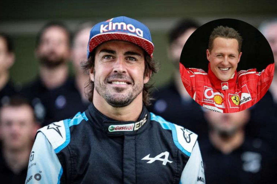 Fernando Alonso hizo historia y superó un récord de Michael Schumacher en Fórmula 1 
