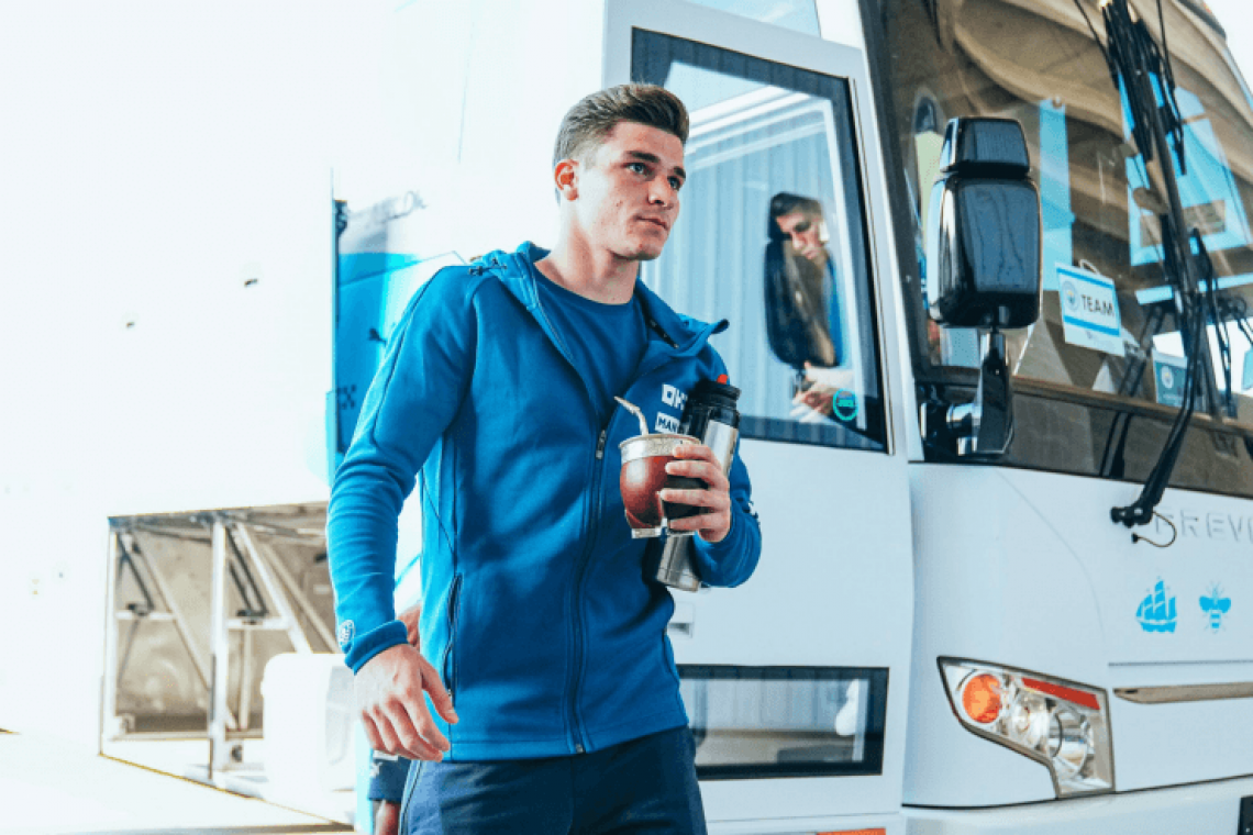 El detalle de Julián Álvarez en su debut con el City que no pasó desapercibido 