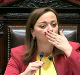 Cecilia Moreau tomó la presidencia de Diputados: 