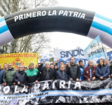 La CGT expuso en las calles su capacidad de movilización 