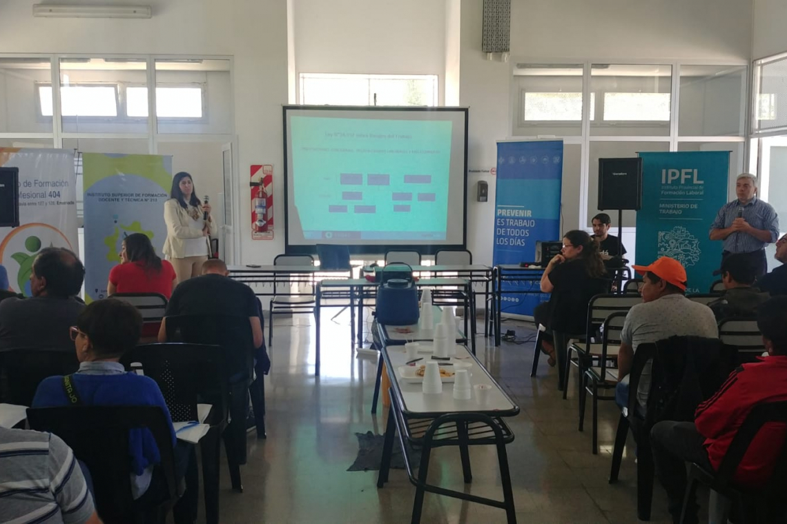 SRT dicto un curso en el sindicato SOSBA 