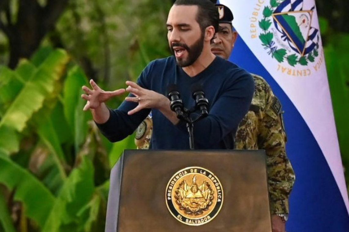 El presidente Bukele anuncia otra ofensiva contra las pandillas en El Salvador