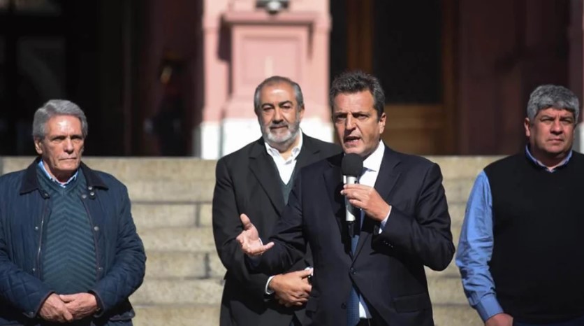 5 puntos que Sergio Massa acordó en secreto con el sindicalismo y que apuntalarán su candidatura 