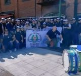 Movilización de trabajadores de STIGAS en el momento que se debate la Concesión de CAMUZZI 